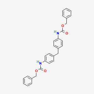 molecular formula C29H26N2O4 B3751670 Dibenzyl (methylenebis(4,1-phenylene))dicarbamate 