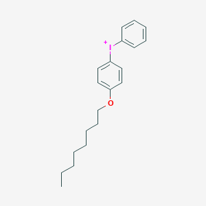 molecular formula C20H26IO+ B037518 Iodonium, [4-(octyloxy)phenyl]phenyl- CAS No. 121239-74-5
