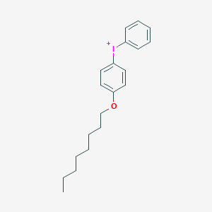 molecular formula C20H26IO+ B037518 Phenyl 4-octyloxyphenyliodonium CAS No. 121239-74-5