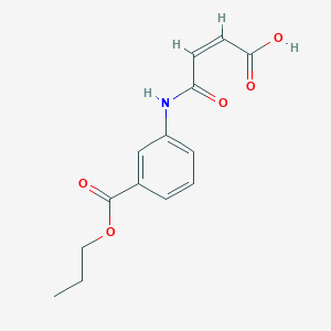 molecular formula C14H15NO5 B3752040 MFCD02355109 