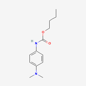 molecular formula C13H20N2O2 B3752433 butyl [4-(dimethylamino)phenyl]carbamate 