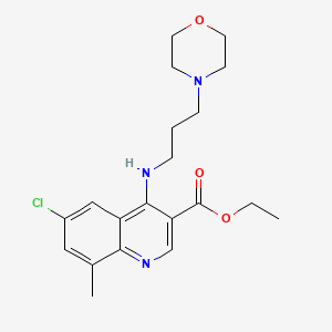 molecular formula C20H26ClN3O3 B3753323 MFCD02363676 