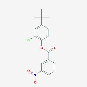 4-Tert-butyl-2-chlorophenyl 3-nitrobenzoate