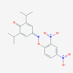 2,6-diisopropylbenzo-1,4-quinone 4-(O-{2,4-bisnitrophenyl}oxime)