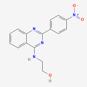 molecular formula C16H14N4O3 B3754725 MFCD02369158 