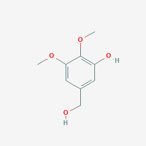 molecular formula C9H12O4 B037548 5-(Hydroxymethyl)-2,3-dimethoxyphenol CAS No. 122271-46-9