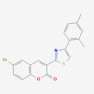 6-Bromo-3-[4-(2,4-dimethyl-phenyl)-thiazol-2-yl]-chromen-2-one