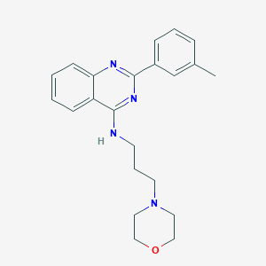 molecular formula C22H26N4O B3754964 MFCD02959171 