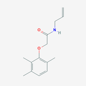 molecular formula C14H19NO2 B3755012 N-allyl-2-(2,3,6-trimethylphenoxy)acetamide 