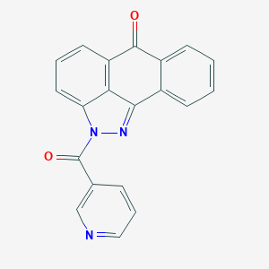 2-(3-pyridinylcarbonyl)dibenzo[cd,g]indazol-6(2H)-one