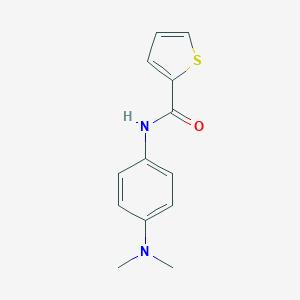 molecular formula C13H14N2OS B375555 N-[4-(dimethylamino)phenyl]thiophene-2-carboxamide CAS No. 349133-54-6