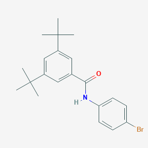 molecular formula C21H26BrNO B375682 N-(4-bromophenyl)-3,5-ditert-butylbenzamide 