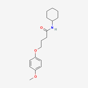 molecular formula C17H25NO3 B3757066 AURORA 9484 