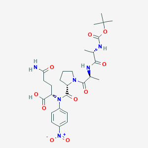 tert-Butoxycarbonyl-alanyl-alanyl-prolyl-glutamyl-4-nitroanilide