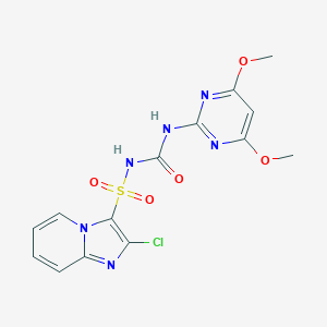 molecular formula C14H13ClN6O5S B037595 Imazosulfuron CAS No. 122548-33-8