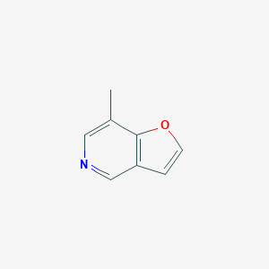 molecular formula C8H7NO B037597 7-Methylfuro[3,2-c]pyridine CAS No. 117612-65-4