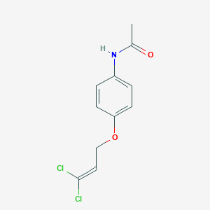 molecular formula C11H11Cl2NO2 B376003 N-[4-(3,3-dichloroprop-2-enoxy)phenyl]acetamide 