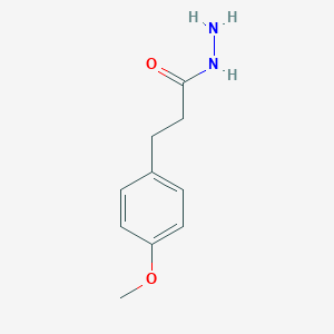 molecular formula C10H14N2O2 B037603 3-(4-甲氧基苯基)丙酸腙 CAS No. 121670-33-5