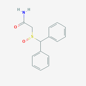 molecular formula C15H15NO2S B037608 莫达非尼 CAS No. 112111-49-6