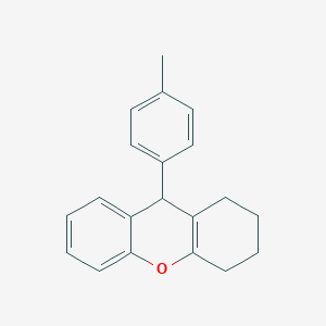 molecular formula C20H20O B376096 9-(4-methylphenyl)-2,3,4,9-tetrahydro-1H-xanthene CAS No. 380643-67-4