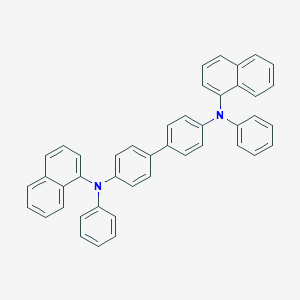 molecular formula C44H32N2 B037616 4,4'-Bis[N-(1-naphthyl)-N-phenylamino]biphenyl CAS No. 123847-85-8