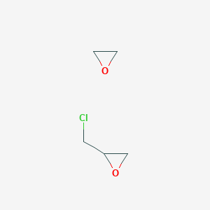 molecular formula C5H9ClO2 B037629 Poly(epichlorohydrin-co-ethylene oxide) CAS No. 24969-10-6