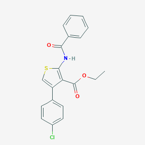 B376361 Ethyl 2-benzamido-4-(4-chlorophenyl)thiophene-3-carboxylate CAS No. 380644-97-3