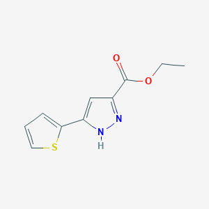 ethyl 5-thien-2-yl-1H-pyrazole-3-carboxylate