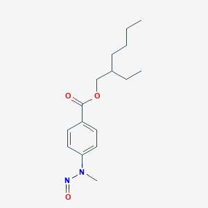N-Nitroso-N-methyl-p-aminobenzoic acid, 2-ethylhexyl ester