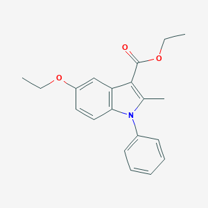 Ethyl 5-ethoxy-2-methyl-1-phenylindole-3-carboxylate
