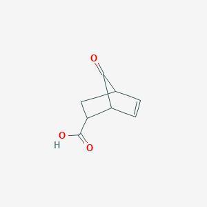 molecular formula C8H8O3 B037648 7-Oxobicyclo[2.2.1]hept-5-ene-2-carboxylic acid CAS No. 125091-66-9
