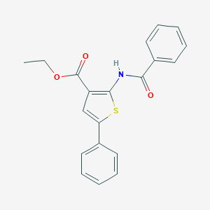 B376516 Ethyl 2-benzamido-5-phenylthiophene-3-carboxylate CAS No. 380646-06-0