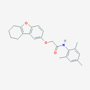 2-(6,7,8,9-tetrahydrodibenzofuran-2-yloxy)-N-(2,4,6-trimethylphenyl)acetamide