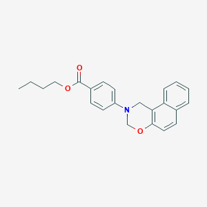 butyl 4-(1H-naphtho[1,2-e][1,3]oxazin-2(3H)-yl)benzoate