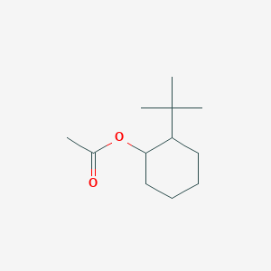 molecular formula C12H22O2 B037660 2-叔丁基环己基乙酸酯 CAS No. 88-41-5