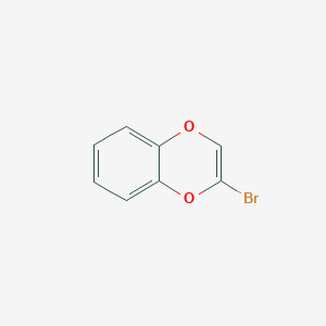 molecular formula C8H5BrO2 B037673 2-bromo-benzo-1,4-dioxene CAS No. 121910-87-0