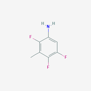 molecular formula C7H6F3N B037677 2,4,5-Trifluoro-3-methylaniline CAS No. 119916-26-6