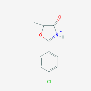 2-(4-Chlorophenyl)-5,5-dimethyl-1,3-oxazol-3-ium-4-one