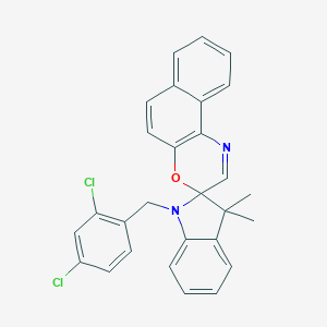 1'-(2,4-dichlorobenzyl)-3',3'-dimethyl-3H-naphtho[2,1-b][1,4]oxazine-3-spiro-2'-indoline