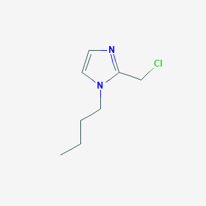 molecular formula C8H13ClN2 B037681 1-Butyl-2-chloromethyl-1h-imidazole CAS No. 112258-58-9
