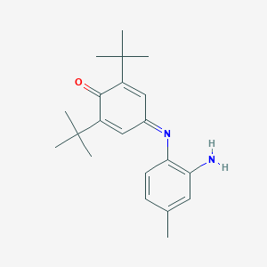 4-[(2-Amino-4-methylphenyl)imino]-2,6-ditert-butyl-2,5-cyclohexadien-1-one