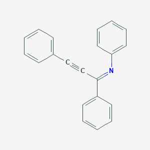 N-(1,3-diphenyl-2-propynylidene)-N-phenylamine