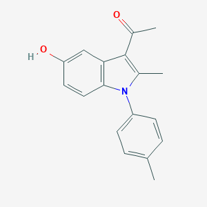1-[5-Hydroxy-2-methyl-1-(p-tolyl)-3-indolyl]ethanone