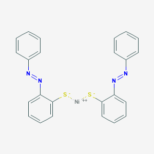 bis[2-(phenyldiazenyl)phenylsulfide] nickel(II) complex
