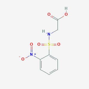2-(2-Nitrobenzenesulfonamido)acetic acid