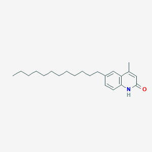 6-dodecyl-4-methyl-2(1H)-quinolinone