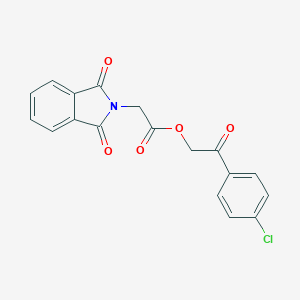 2-(4-chlorophenyl)-2-oxoethyl (1,3-dioxo-1,3-dihydro-2H-isoindol-2-yl)acetate