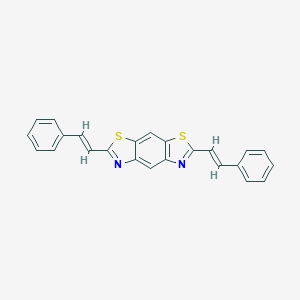 2,6-Bis(2-phenylvinyl)[1,3]thiazolo[4,5-f][1,3]benzothiazole
