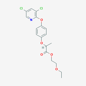 2-Ethoxyethyl 2-{4-[(3,5-dichloropyridin-2-yl)oxy]phenoxy}propanoate