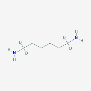 molecular formula C6H16N2 B037700 1,6-Diaminohexane-1,1,6,6-d4 CAS No. 115797-49-4